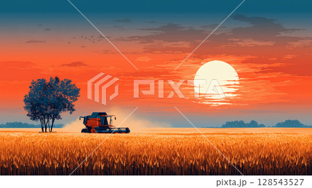 農耕 農業 農産物 128543527