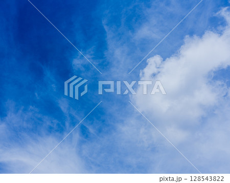青い空白い雲 青い空白い雲 128543822