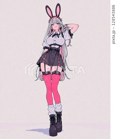 バニーガール 128543886
