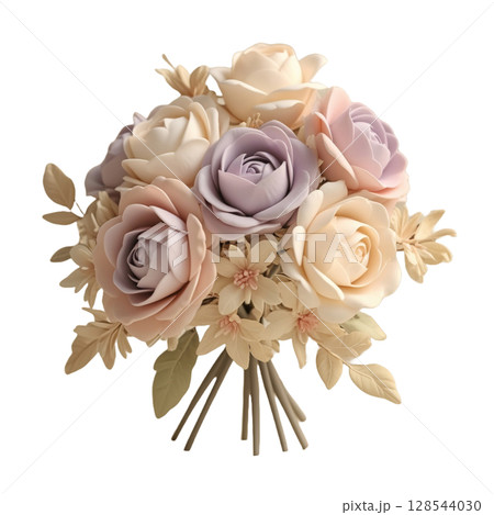 ヴィンテージな気分で楽しむ花模様 128544030