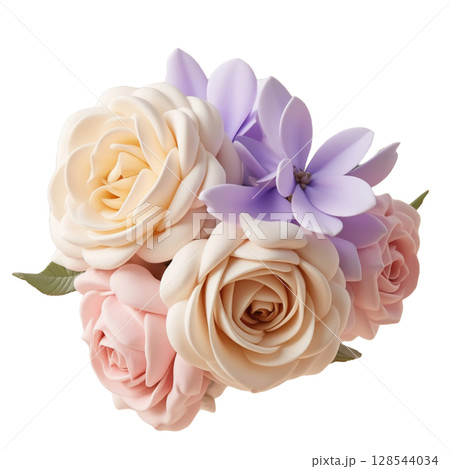 ローズの記憶を彩る花束 128544034