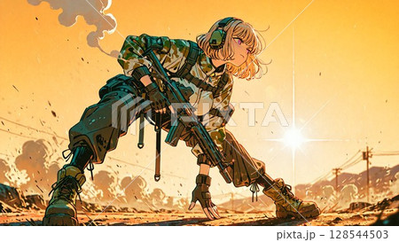 サバゲー女子 サバゲー女子 128544503