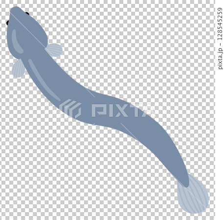 うなぎのイラスト素材02 128545259