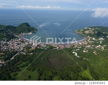 San Juan Del Sur town bay 128545841