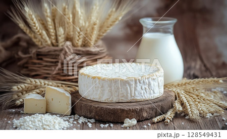 Symbols Of Judaic Holiday Shavuot 128549431