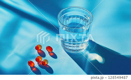 Dynamic Composition Of Ribbed Glass 128549487