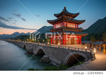 中華な風景 中華な風景 128549801