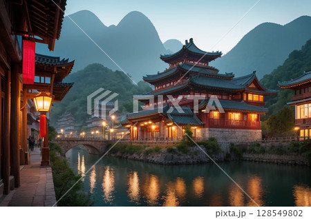 中華な風景 中華な風景 128549802