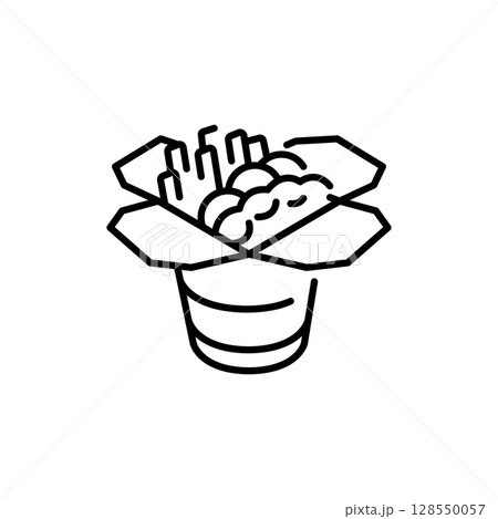 Kebab Box Icon 128550057