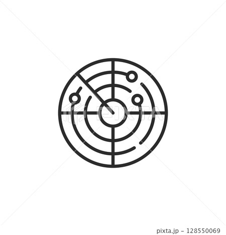 Radar Icon Radar Icon 128550069