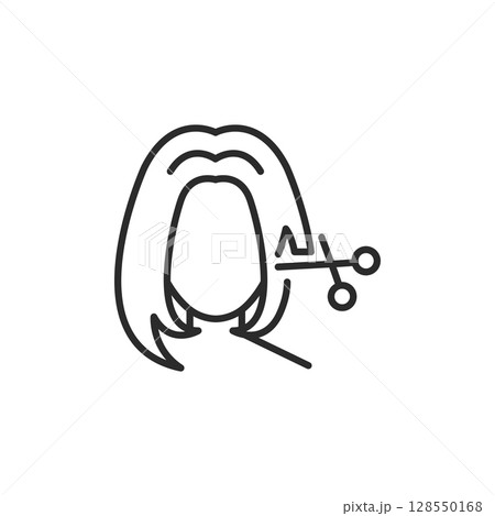 Haircut Woman Icon 128550168