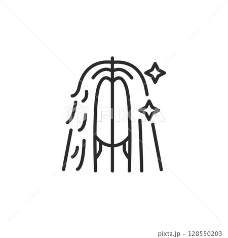 Hair Treatment Icon Hair Treatment Icon 128550203
