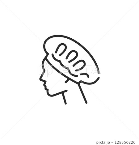 Shower Cap Iconのイラスト素材 [128550220] - PIXTA