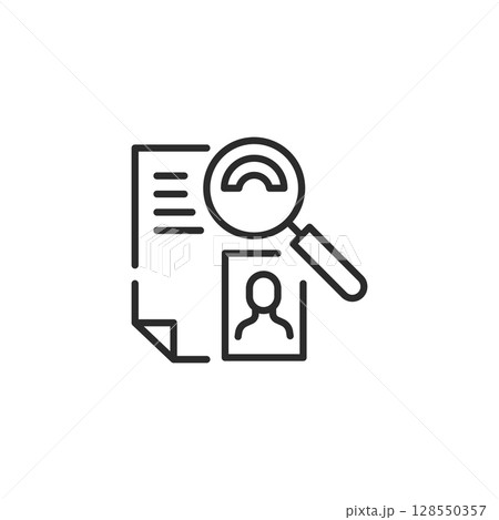 Candidate Search Icon Candidate Search Icon 128550357