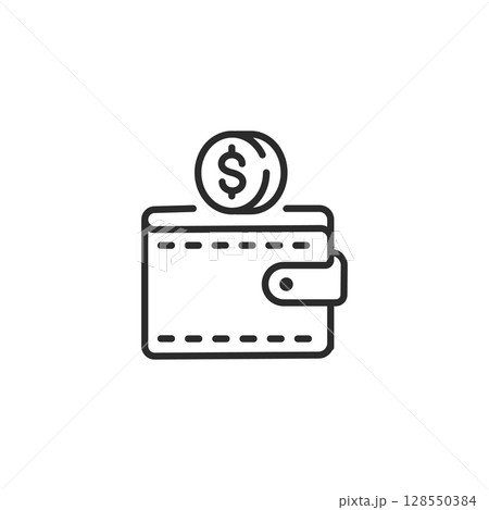 Wallet Icon 128550384
