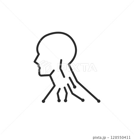 Robot Head Icon 128550411