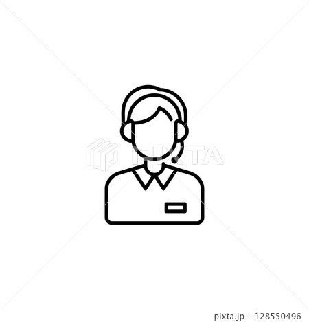 Support Agent Icon 128550496
