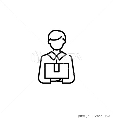 Delivery Man Icon 128550498
