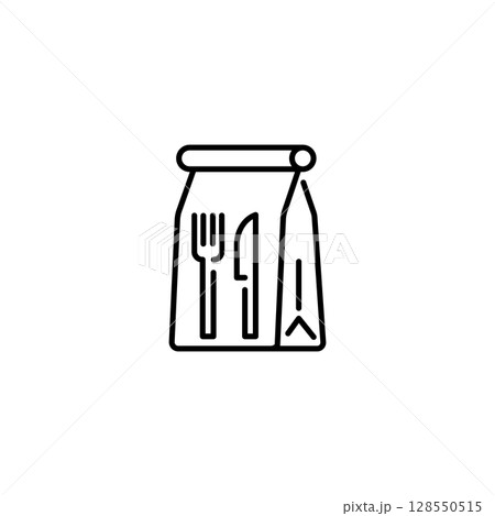 Food Bag Icon 128550515