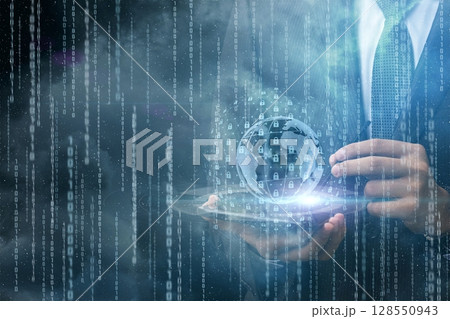 Secure digital world via encryption Secure digital world via encryption 128550943