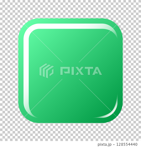 Square green UI button_05 128554440