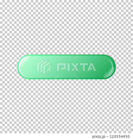 四角い緑のUIボタン_15 128554450