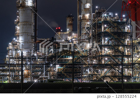 《茨城県》鹿島臨海工業地帯・工場夜景 128555224