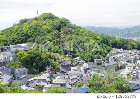 長尾山から眺めた家並 長尾山から眺めた家並 128555779