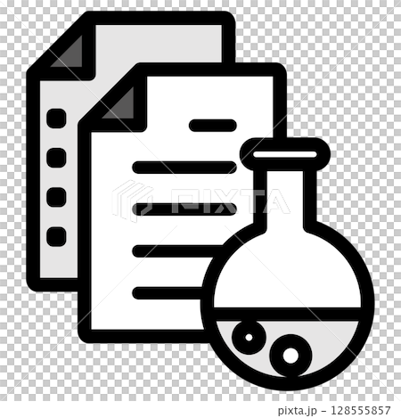 イラストアイコン素材：薬剤医療ファイル246 128555857