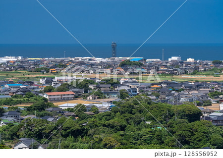 《千葉県》のどかな銚子の風景 128556952