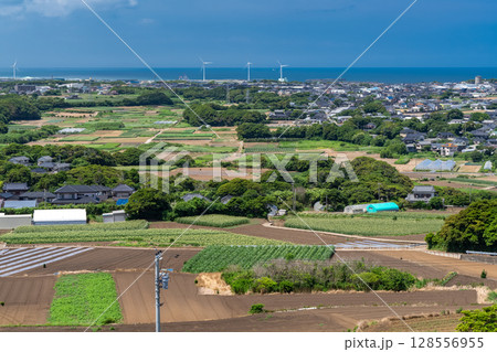 《千葉県》のどかな銚子の風景 128556955