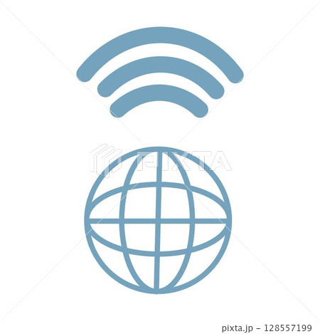 wifi processing, Technology Wi-fi Connection Icons 128557199