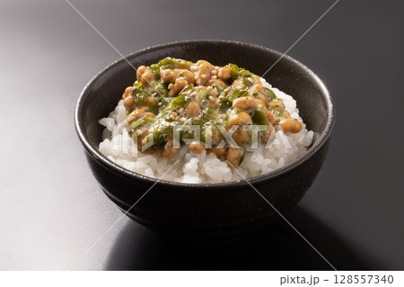 めかぶ納豆 ご飯 めかぶ納豆 ご飯 128557340