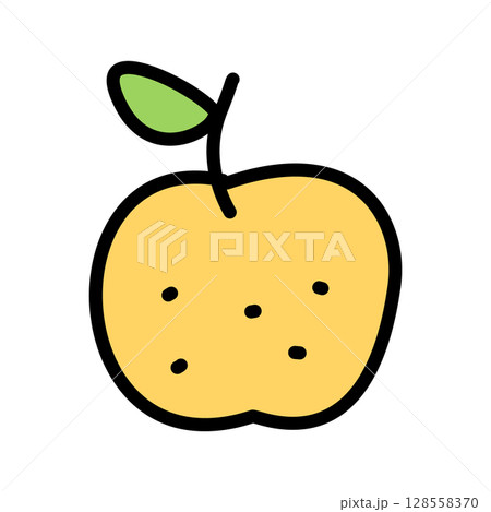 梨のベクターイラスト 128558370