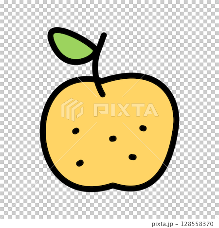 梨のベクターイラスト 128558370