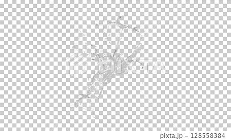 Water splash material. Transparent background. (PNG) 128558384