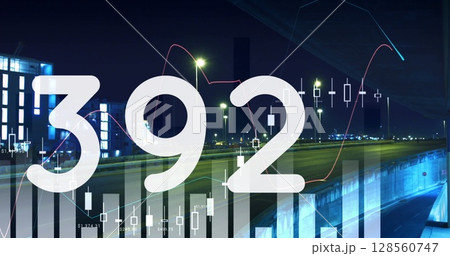 Image of numbers changing over statistics Image of numbers changing over statistics 128560747