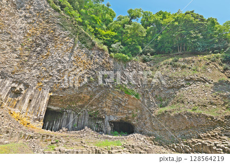 【玄武洞公園 玄武洞】 兵庫県豊岡市赤石 128564219
