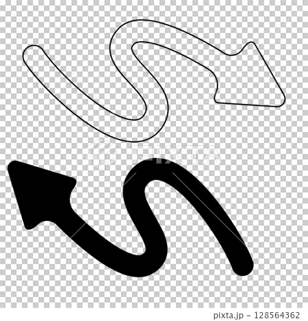 實線和線箭頭設定 | 適用於 UI 和指導 128564362