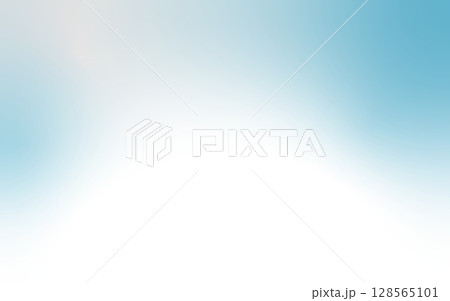 パステルのグレーと水色の抽象的なグラデーション背景 128565101