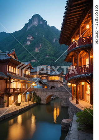 中華な風景 128565165