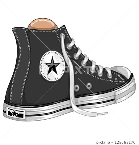 Sports shoes for young skaters 128565170