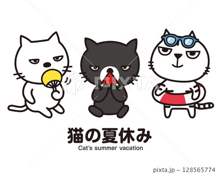 猫の夏休み 128565774