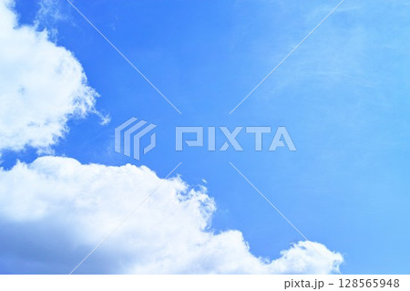 青空と雲イメージ 青空と雲イメージ 128565948