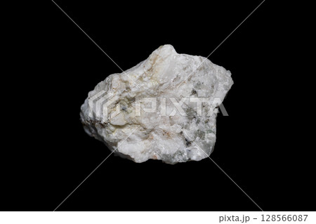Feldspar minerals ore on dark background Feldspar minerals ore on dark background 128566087