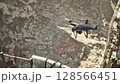 Future Drone War Robotic Infiltration Surveillance Mission 128566451