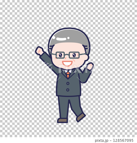 Senior office worker / diagonal / male 06 128567095