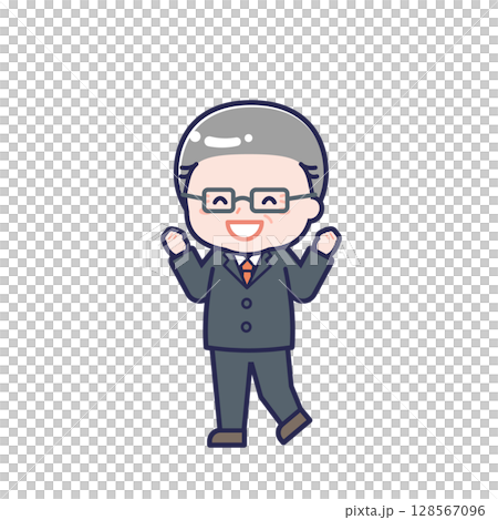 高級辦公室職員/對角線/男 07 128567096