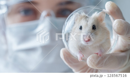 Vet Examines Dogs Eye With Tool in Warm Ambient Light During a Routine Checkup in a Cozy Clinic Vet Examines Dogs Eye With Tool in Warm Ambient Light During a Routine Checkup in a Cozy Clinic 128567516