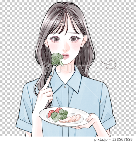 20多歲女性（愛乾淨型）_減肥食品 128567659